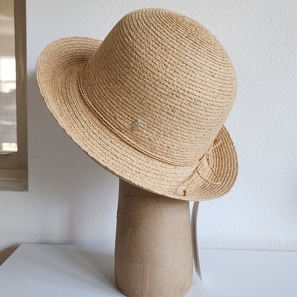 NWT Helen Kaminski Prima 8 Raffia Hat – Elegant Sun-Ready Style ☀️🧢(#800) - Picture 12 of 13